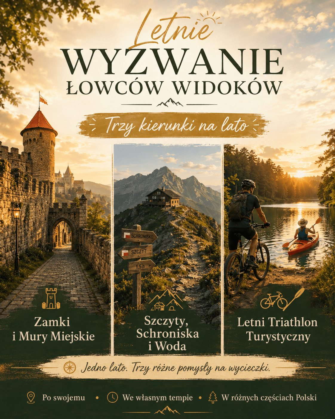 Grafika Letniego Wyzwania Łowców Widoków 2026