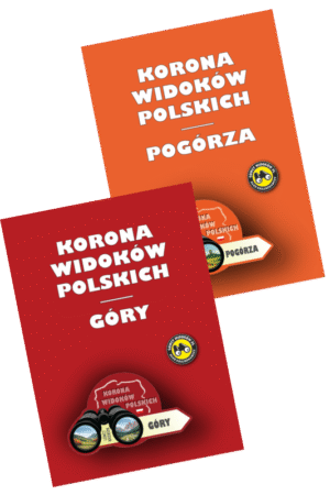 Korona Widoków Polskich: GÓRY i POGÓRZA - książeczki odznak