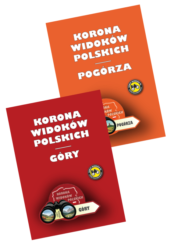Korona Widoków Polskich: GÓRY i POGÓRZA - książeczki odznak