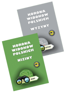 Korona Widoków Polskich: WYŻYNY i NIZINY - książeczki odznak
