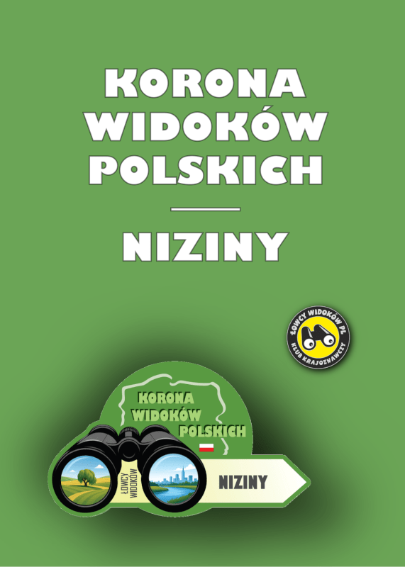 Korona Widoków Polskich: NIZINY - książeczka odznak